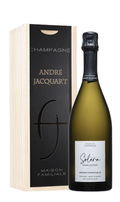 Champagne Extra brut Solera Blanc de blancs, André Jacquart