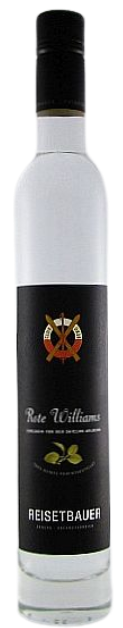Roter Williams Reisetbauer 41,5% Vol. - 0,375 L Halbe-Flasche
