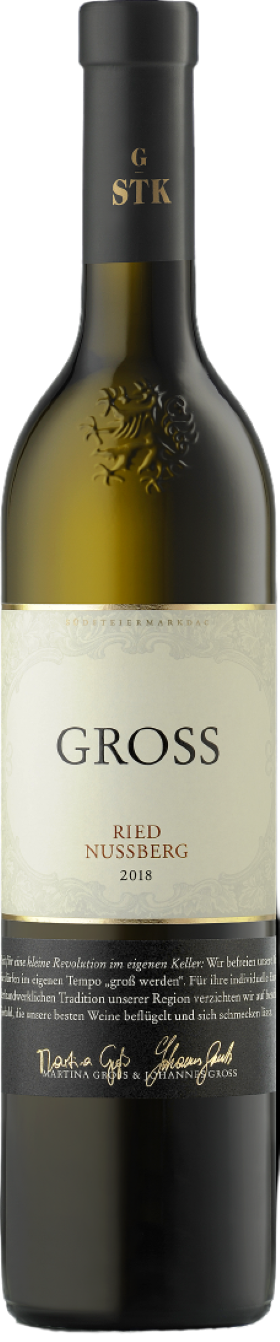 Sauvignon Blanc "Ried Nussberg Fassreserve" 2018 Weingut Gross