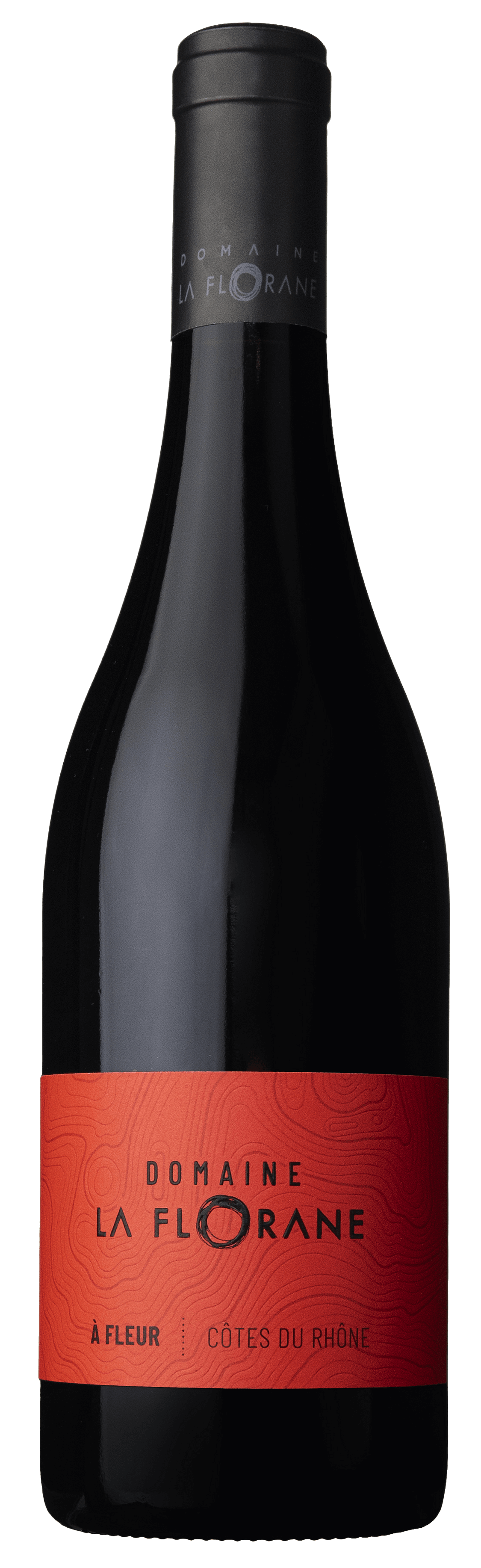 Côtes du Rhône Rouge 2023 A Fleur Domaine La Florane - BIO -