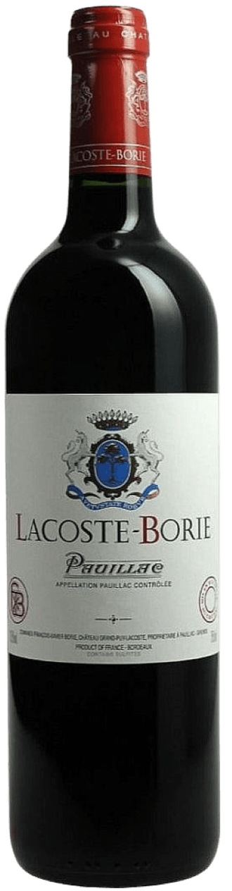 Lacoste-Borie de Château Grand Puy Lacoste 2020 Pauillac - 0,375 L Halbe-Flasche