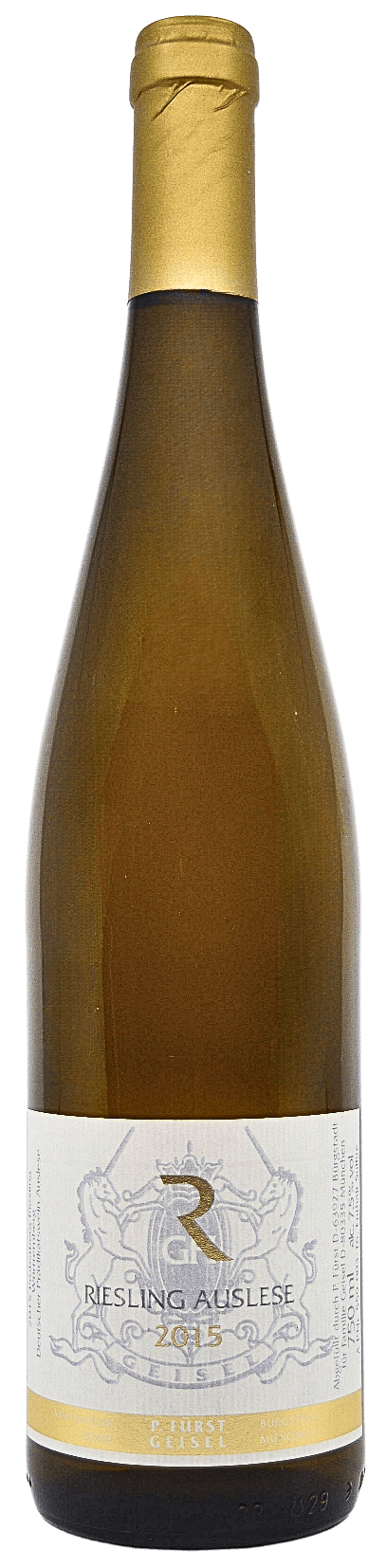 Riesling Auslese 2015 Markelsheimer Probstberg Familie Geisel