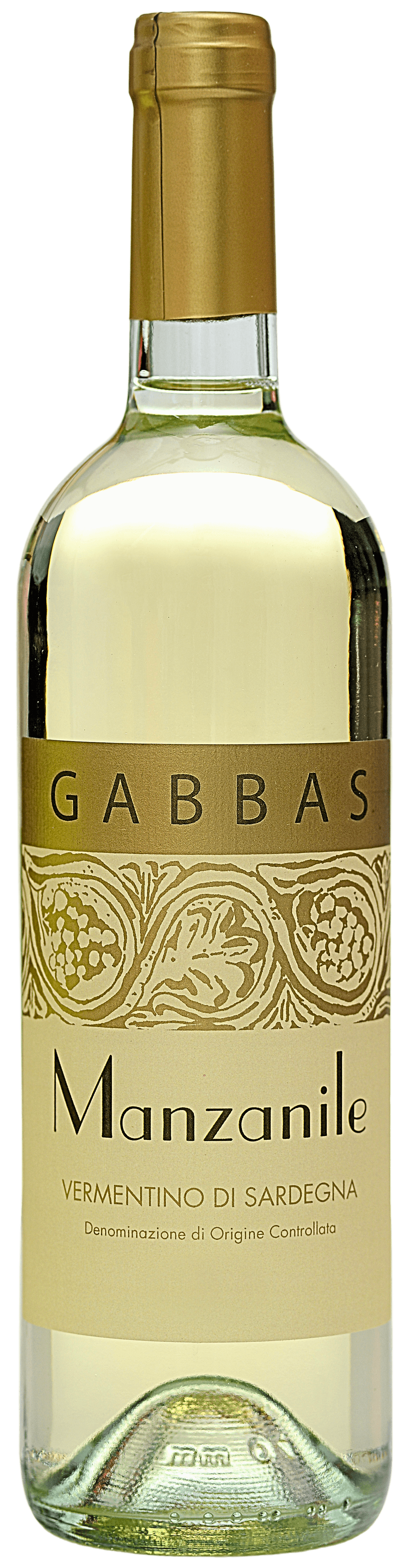 Vermentino di Sardegna "Manzanile"2023 DOC Gabbas