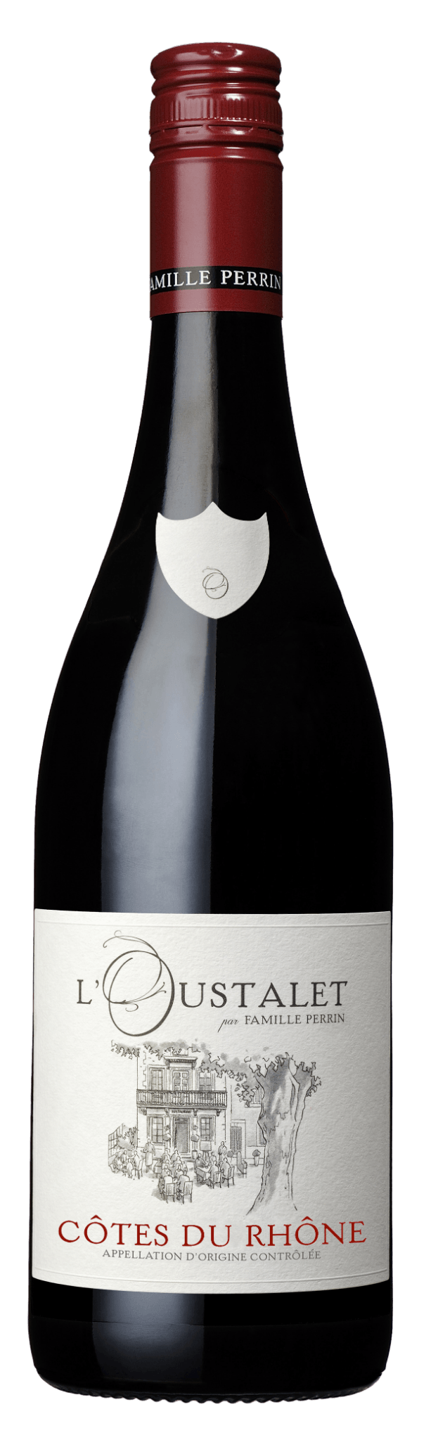 Oustalet Côtes du Rhône Rouge 2023 Famille Perrin