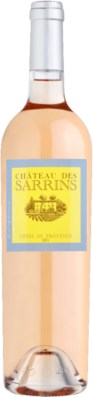 Rosé AOC 2024 Château des Sarrins Côte de Provence -BIO-