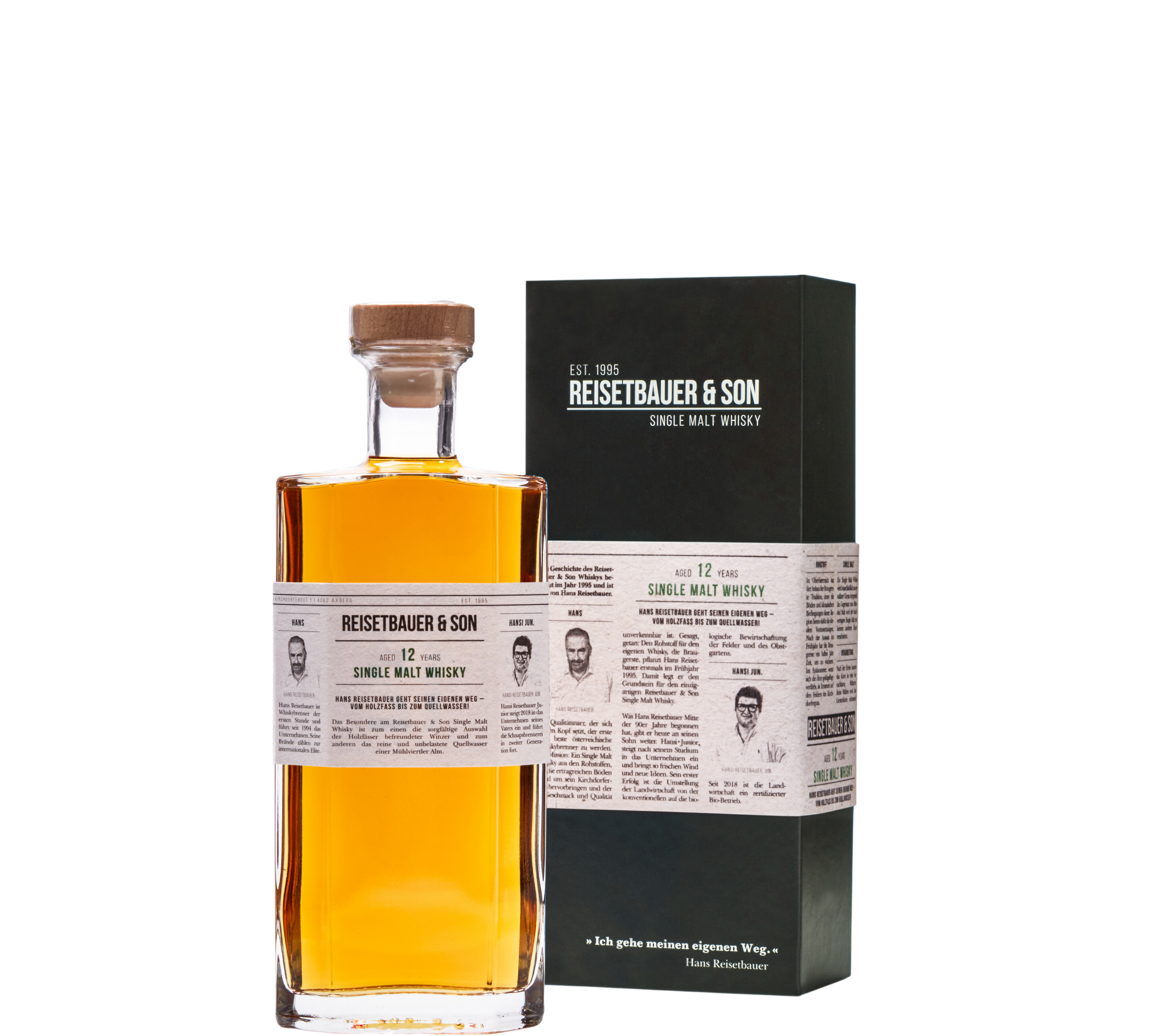 12 Years Single Malt Whisky Reisetbauer