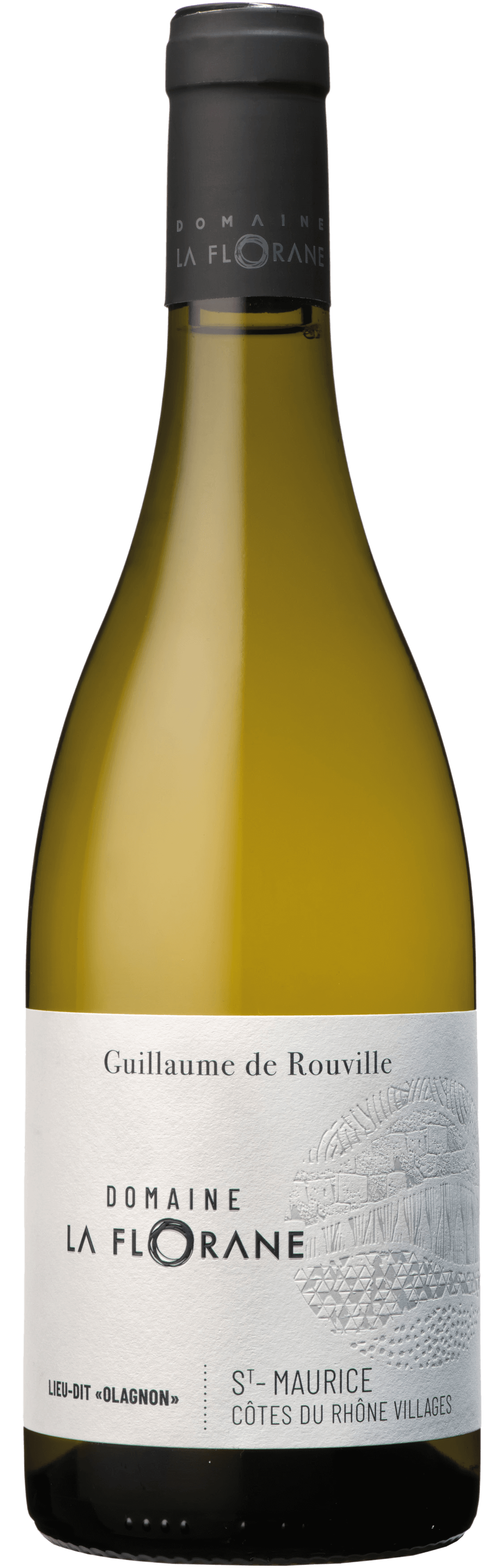 Côtes du Rhône Village Blanc 2023 St. Maurice Guillaume de Rouville Domaine de la Florane -BIO-