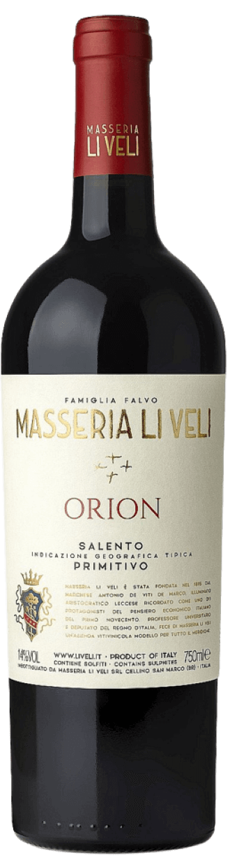 Primitivo del Salento "Orion" 2024 Li Veli