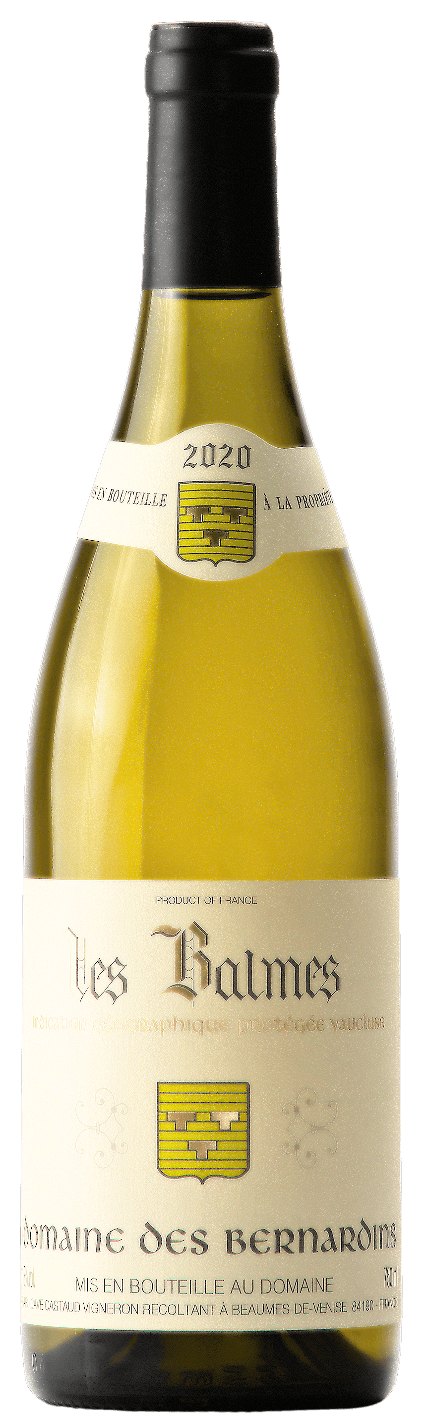 IGP Vaucluse Les Balmes blanc 2024 Domaine des Bernardins