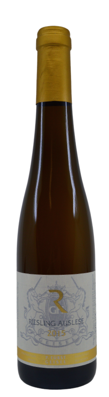 Riesling Auslese Goldkapsel 2015 Weinbau Geisel - 0,375 L Halbe-Flasche