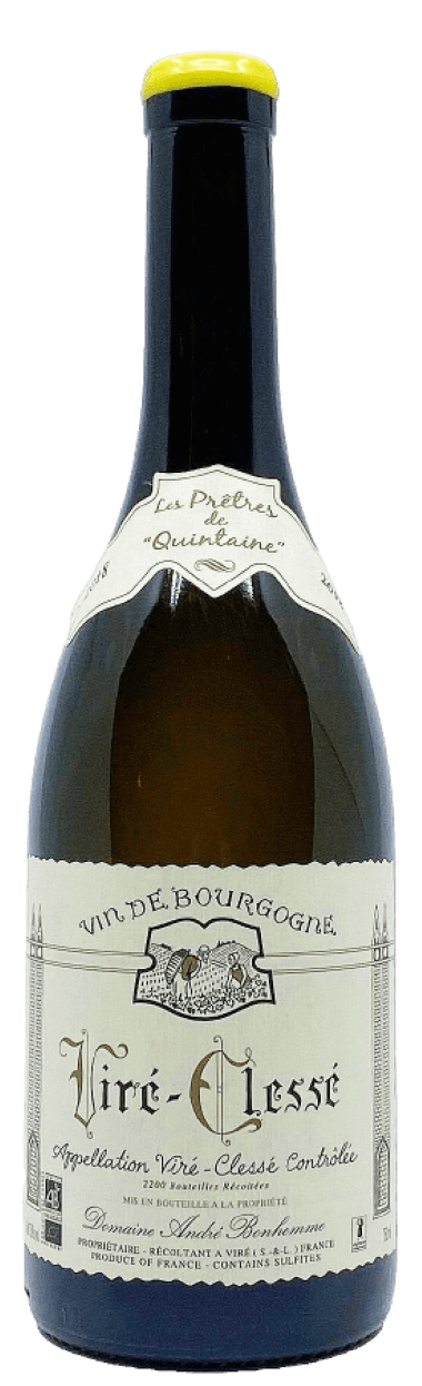 Viré-Clessé Prêtres de Quintaine 2023 André Bonhomme -BIO-