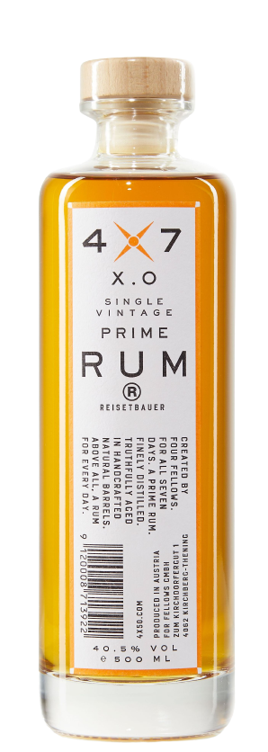 4x7 X.O Single Vintage Prime Rum Reisetbauer 0,5L 40,5 % Vol.