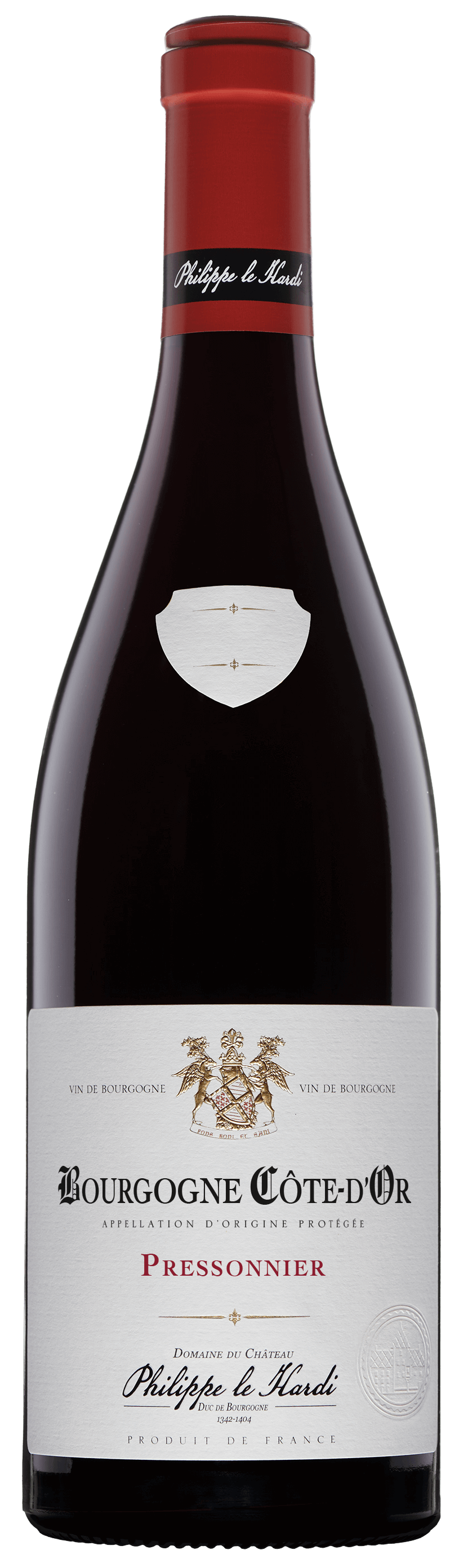 Bourgogne Rouge  Côte d'or "Pressonnier" 2023 Philippe le Hardi