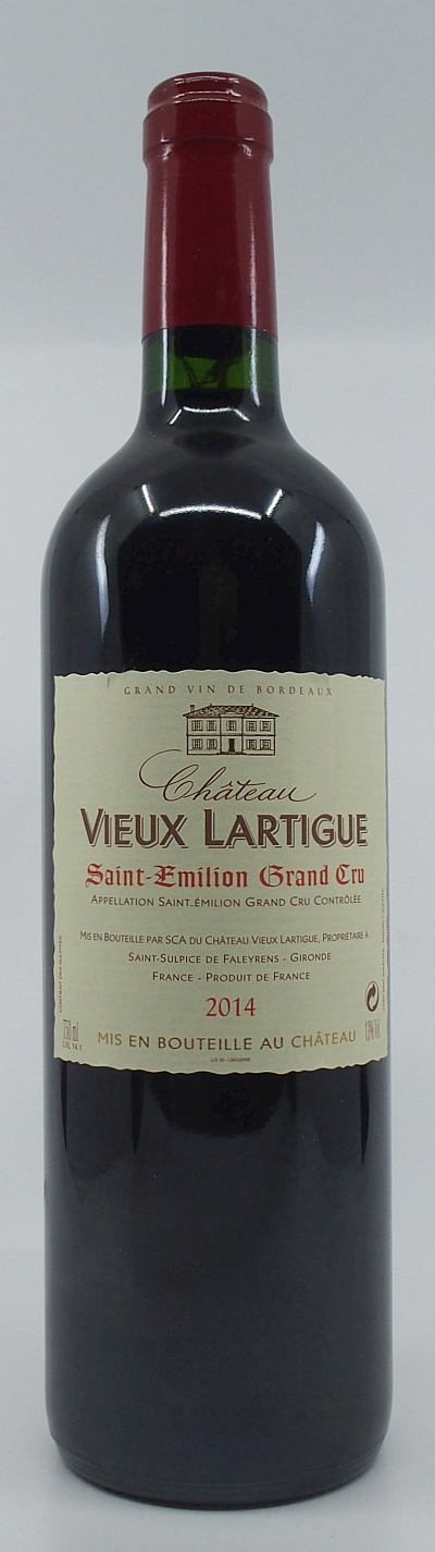 Château Vieux-Lartigue 2014 Saint-Emilion Grand Cru - 0,375 L Halbe-Flasche