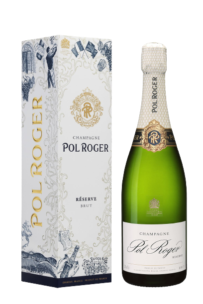 Champagne Pol Roger Geschenkbox Brut Réserve